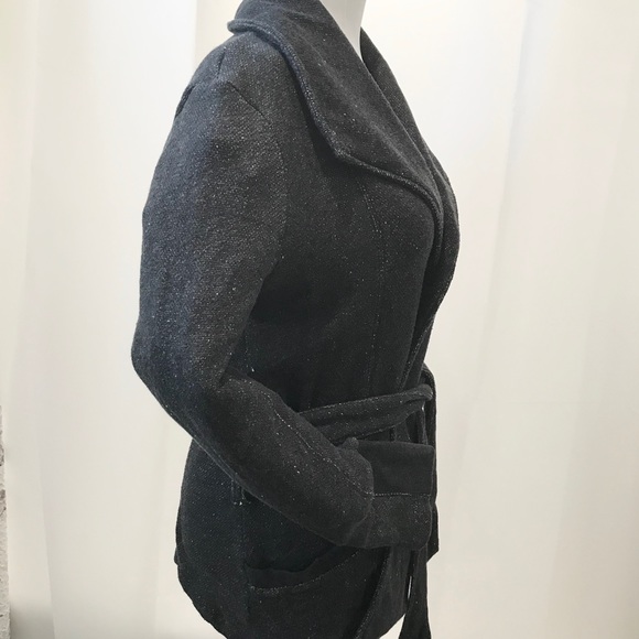 Roots Knit Cardigan w/ Waist Tie Belt. - Picture 3 of 8